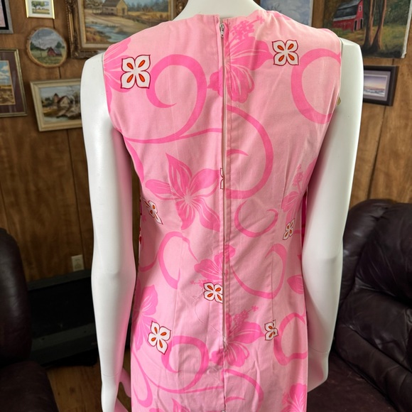 Stunning Vintage Hawaiian Floral Dress - Picture 6 of 9